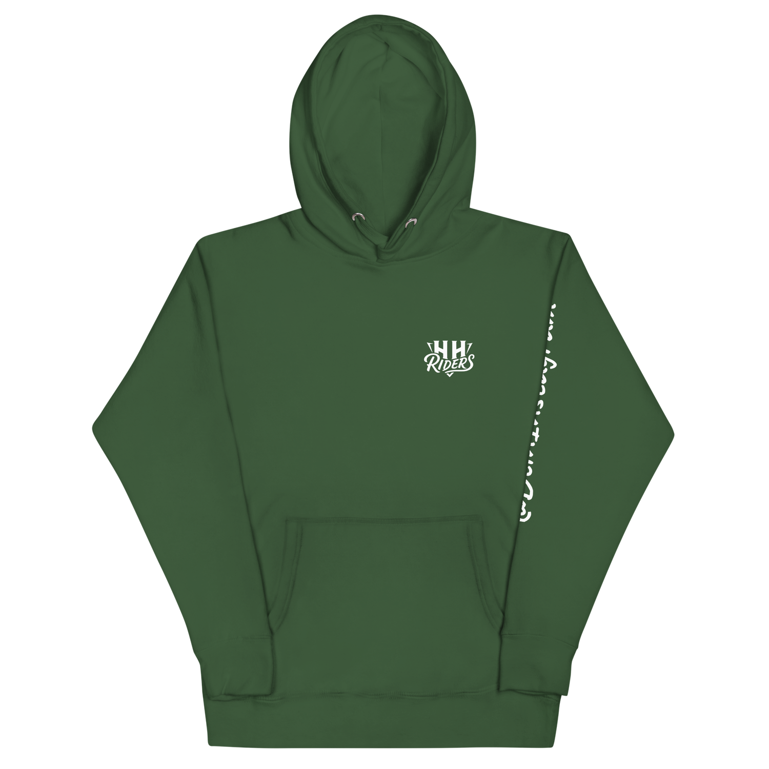 HH Riders Hoodie White Print HH Riders Hoodie White Print