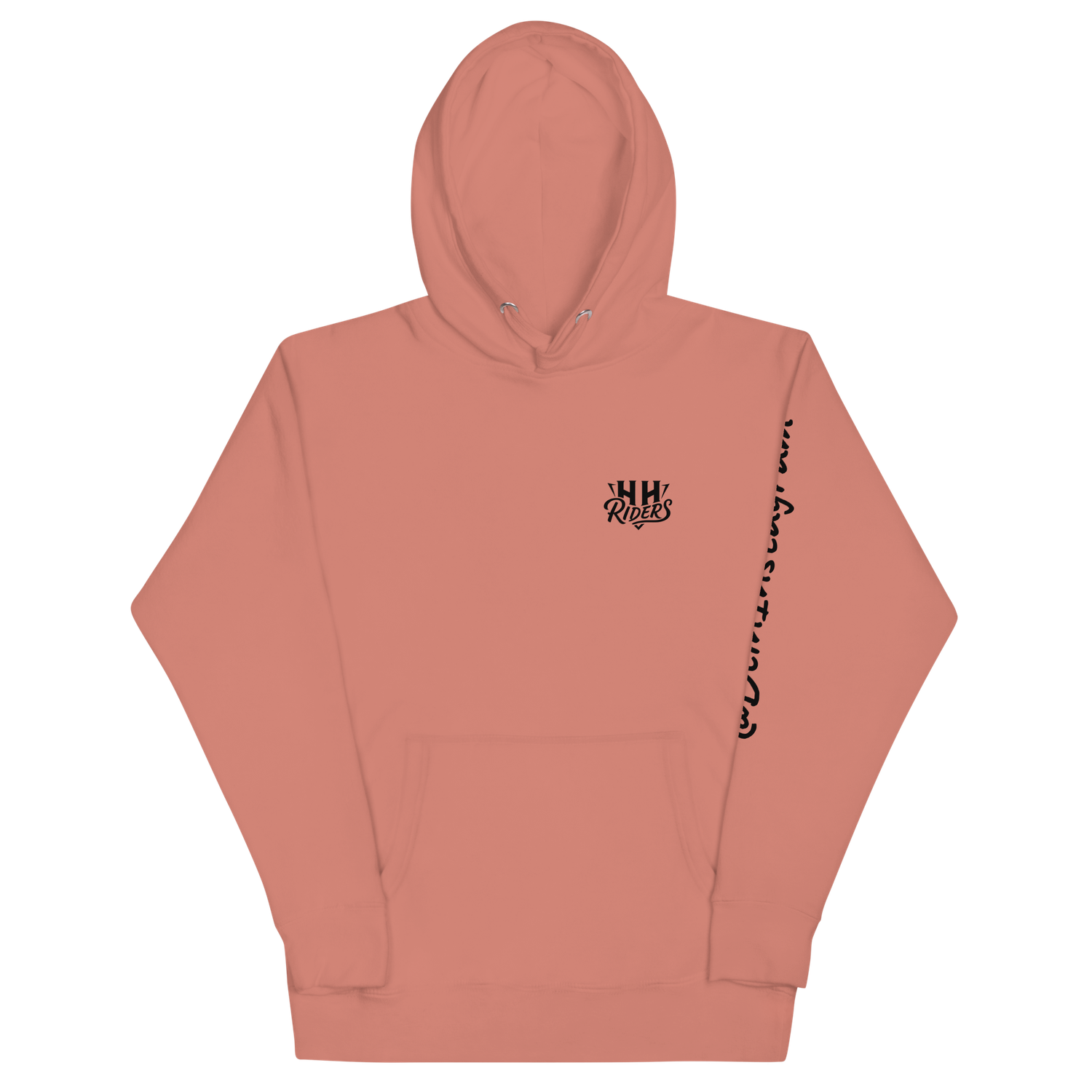 HH Riders Hoodie Black Print
