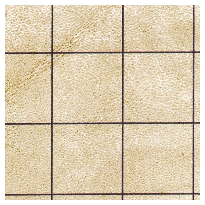 Reversible Battlemat with 1 inch  Squares and Hexes