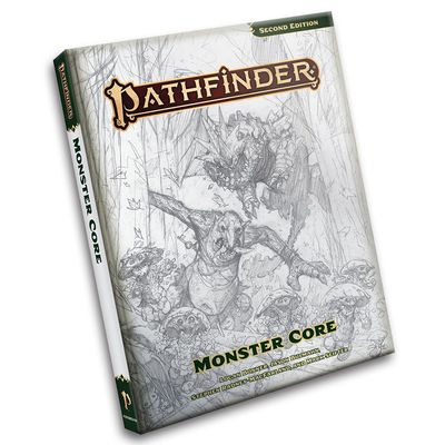 Pathfinder 2E: Pathfinder Monster Core Sketch Edition Pathfinder 2E: Pathfinder Monster Core Sketch Edition