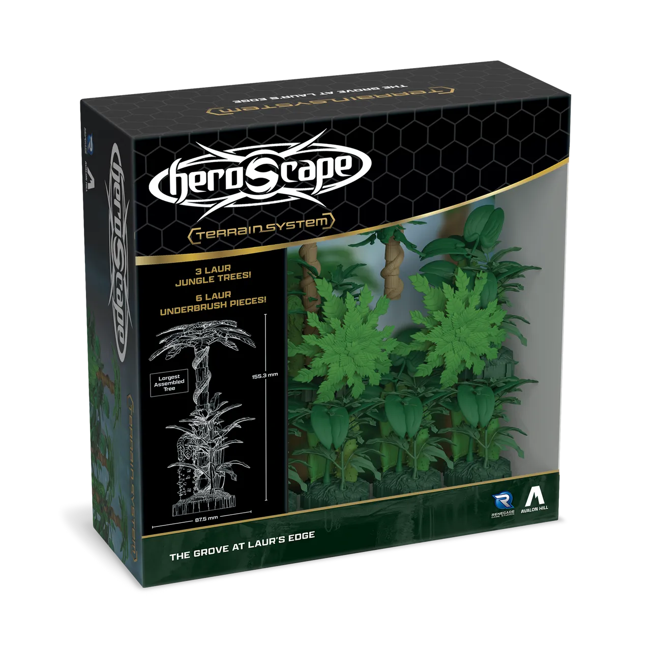 Heroscape: The Grove at Laurs Edge Terrain Expansion
