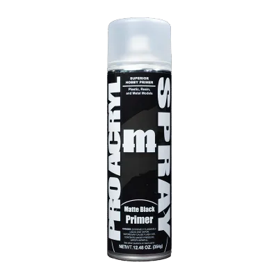 PRO Acryl Spray - Matte Black Primer
