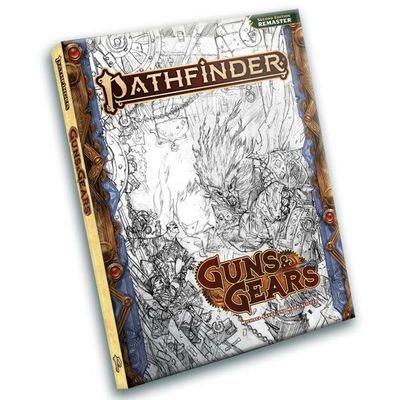Pathfinder 2E: Guns & Gears (Remastered) Sketch Cover Pathfinder 2E: Guns & Gears (Remastered) Sketch Cover