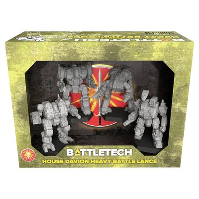BattleTech: Miniature ForcePack - House Davion Heavy Battle Lance