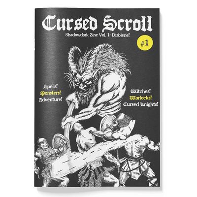 Cursed Scroll 1: Diablerie! (Softcover Magazine)