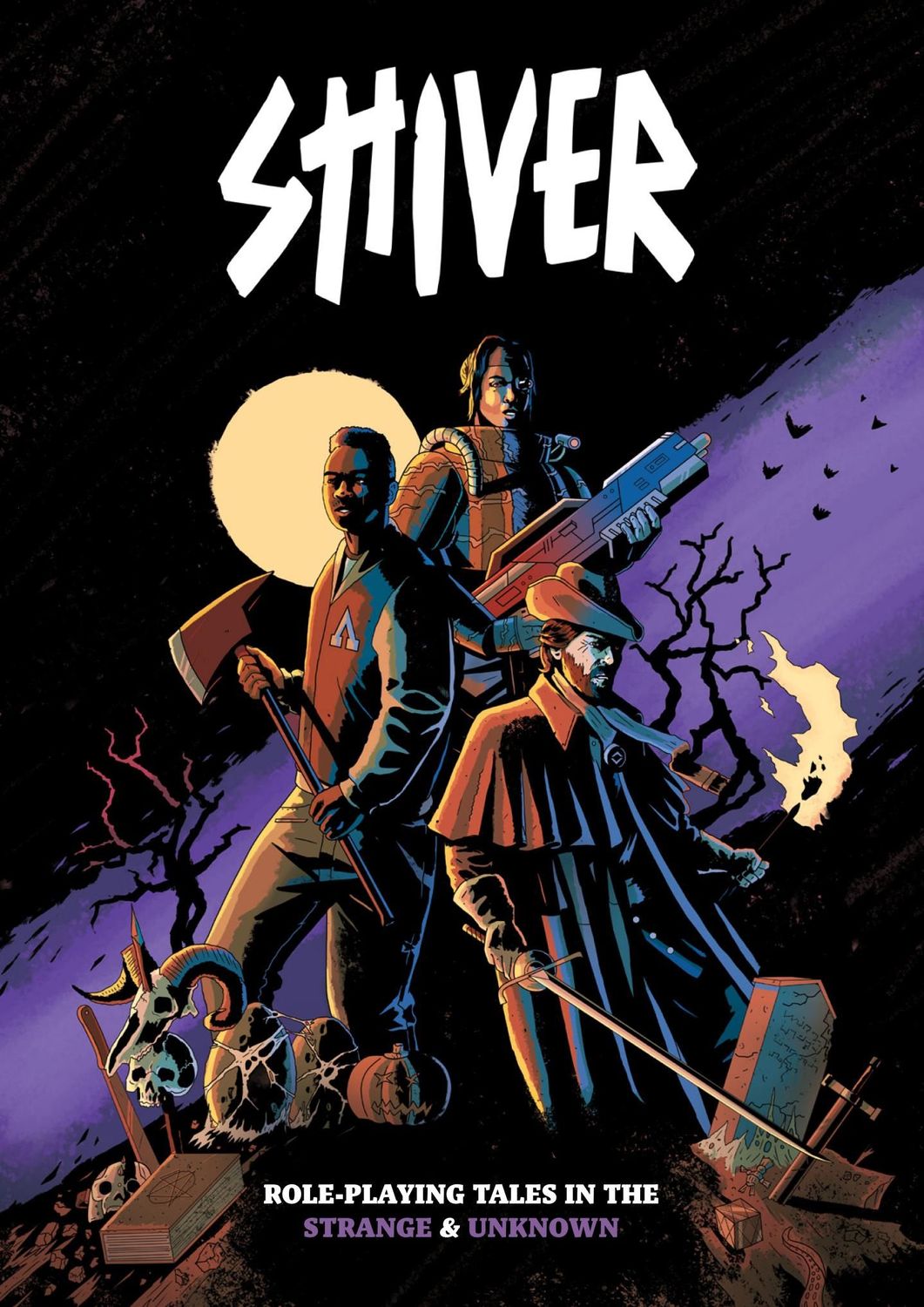 SHIVER: Role-Playing Tales in the Strange & Unknown Core Rulebook