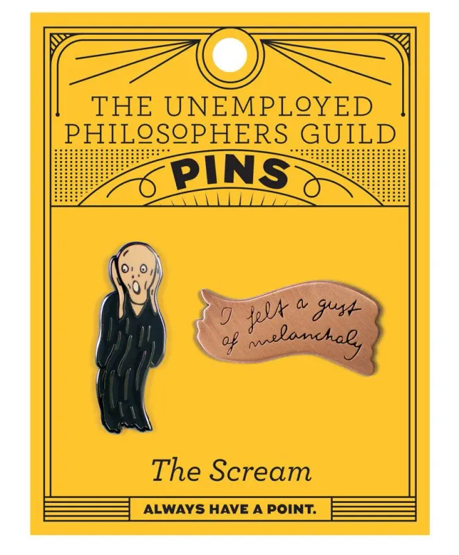 Scream & Melancholy Pins