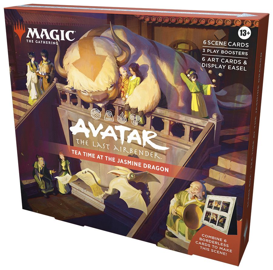 Avatar: The Last Airbender Scene Box - Tea Time At The Jasmine Dragon