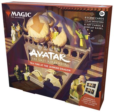 Avatar: The Last Airbender Scene Box - Tea Time At The Jasmine Dragon