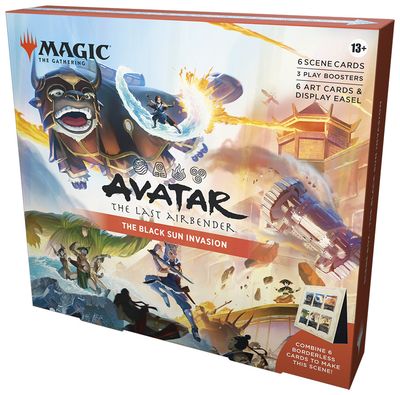 Avatar The Last Airbender Scene Box- The Black Sun Invasion