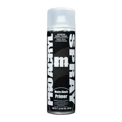 PRO Acryl Spray - Matte Black Primer