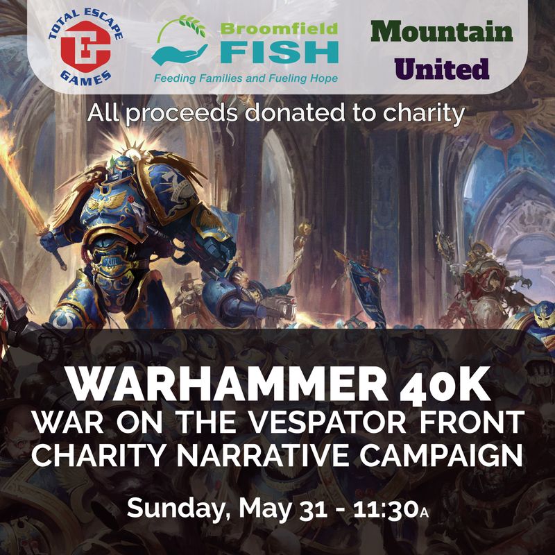 40K - War on the Vespator Front Charity Narrative Campaign