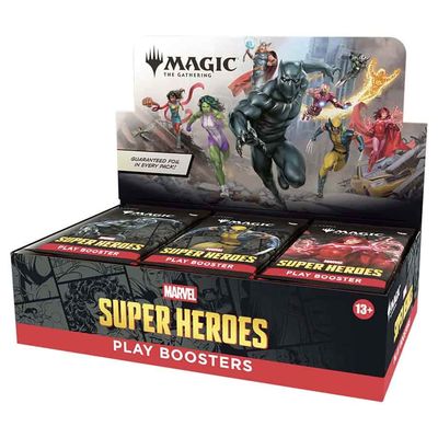 Marvel Super Heroes: Play Booster Box Marvel Super Heroes: Play Booster Box