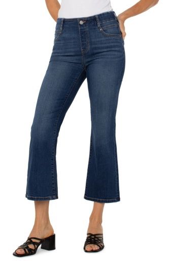gia glider crop flare 25.5" inseam, Colour: bonelli, Season: s24, Size: 10