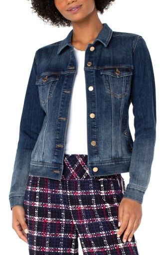classic jean jacket, Colour: glenrock, Size: XS