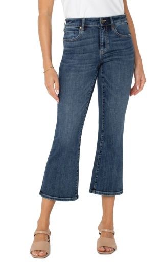 hannah cropped flare 25.5", Colour: bolsa chica, Season: spring 25, Size: 0