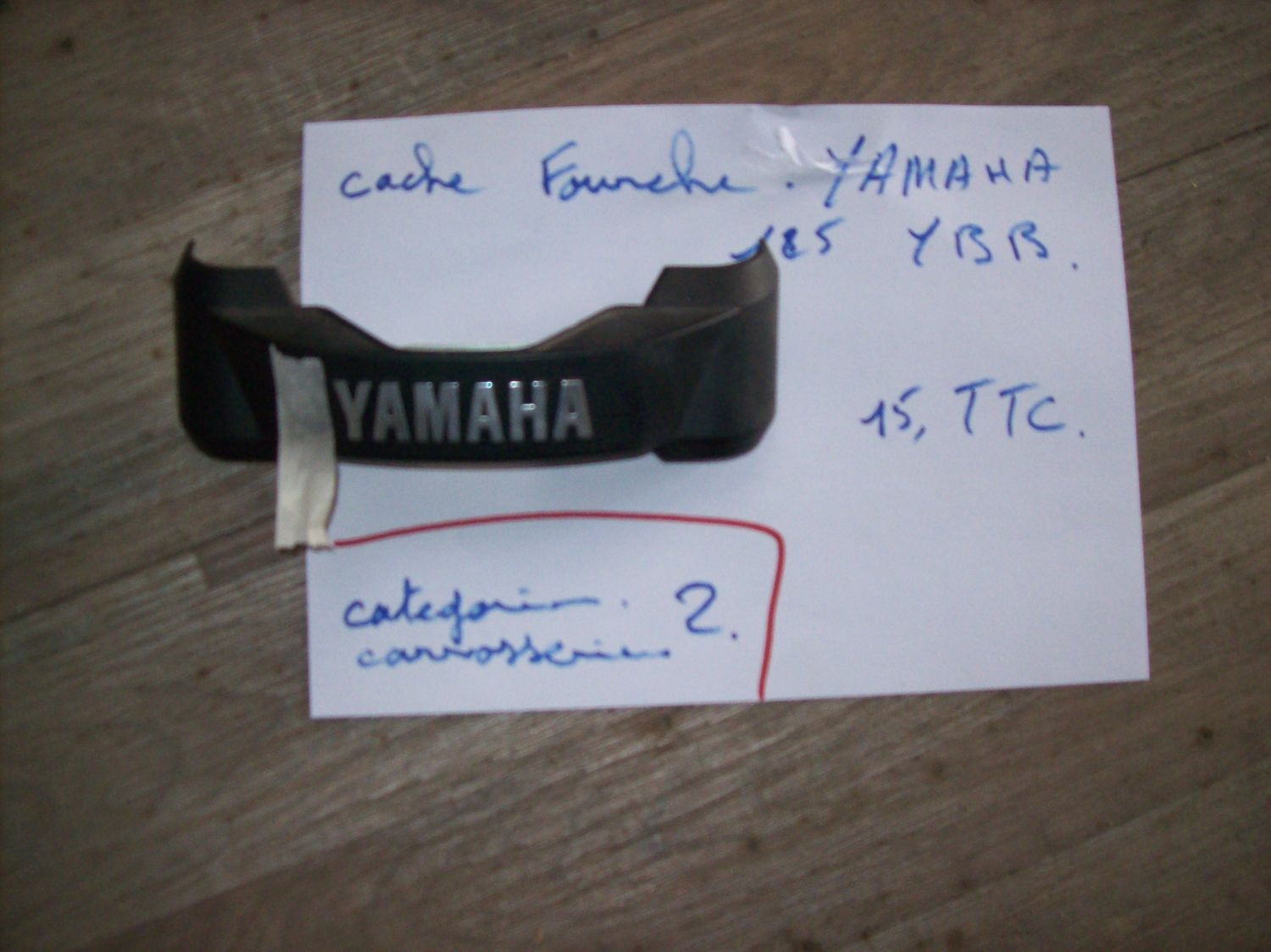 Cache fourche Yamaha 125 YBR