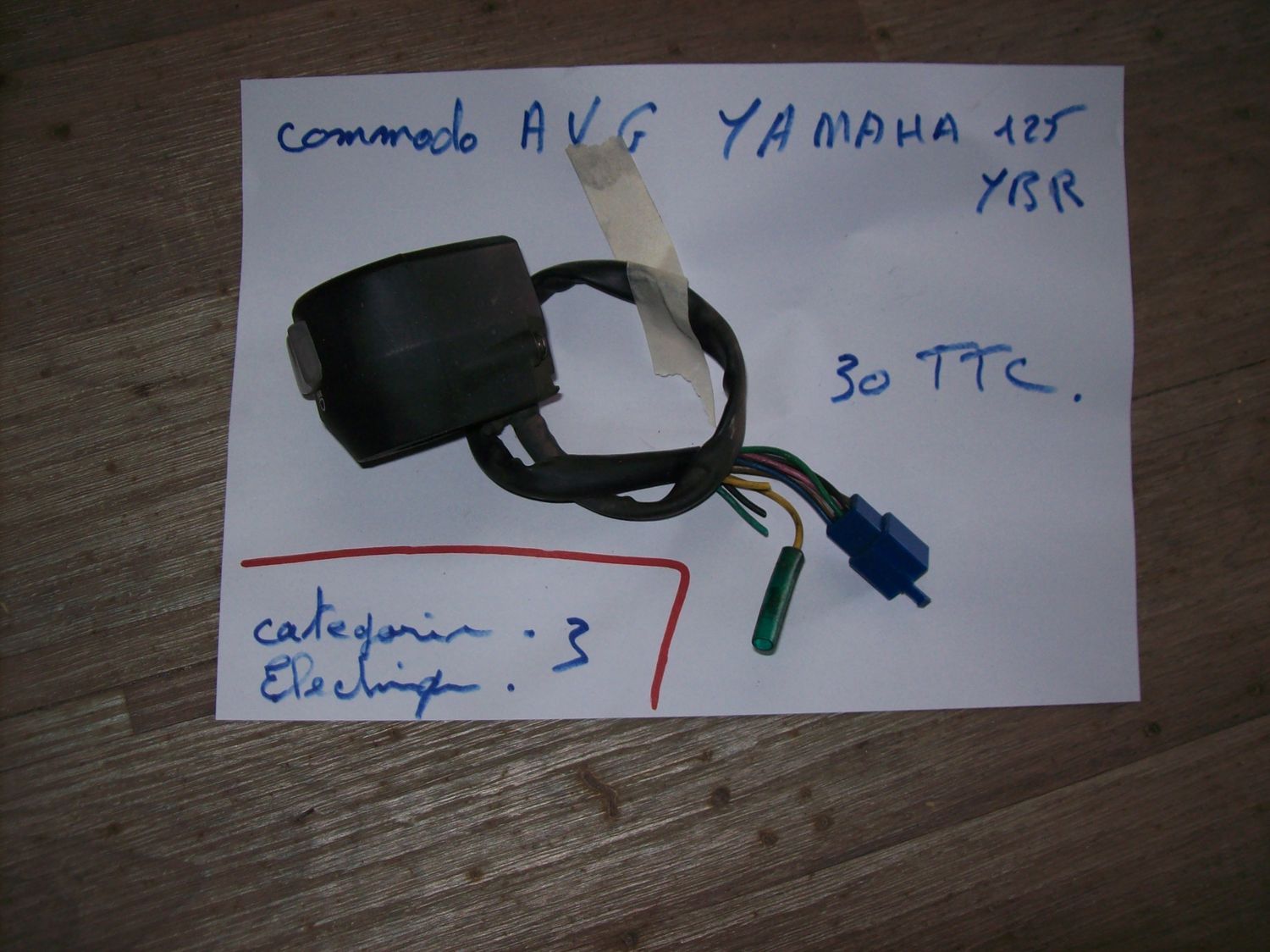 Commodo AVG Yamaha 125 YBR