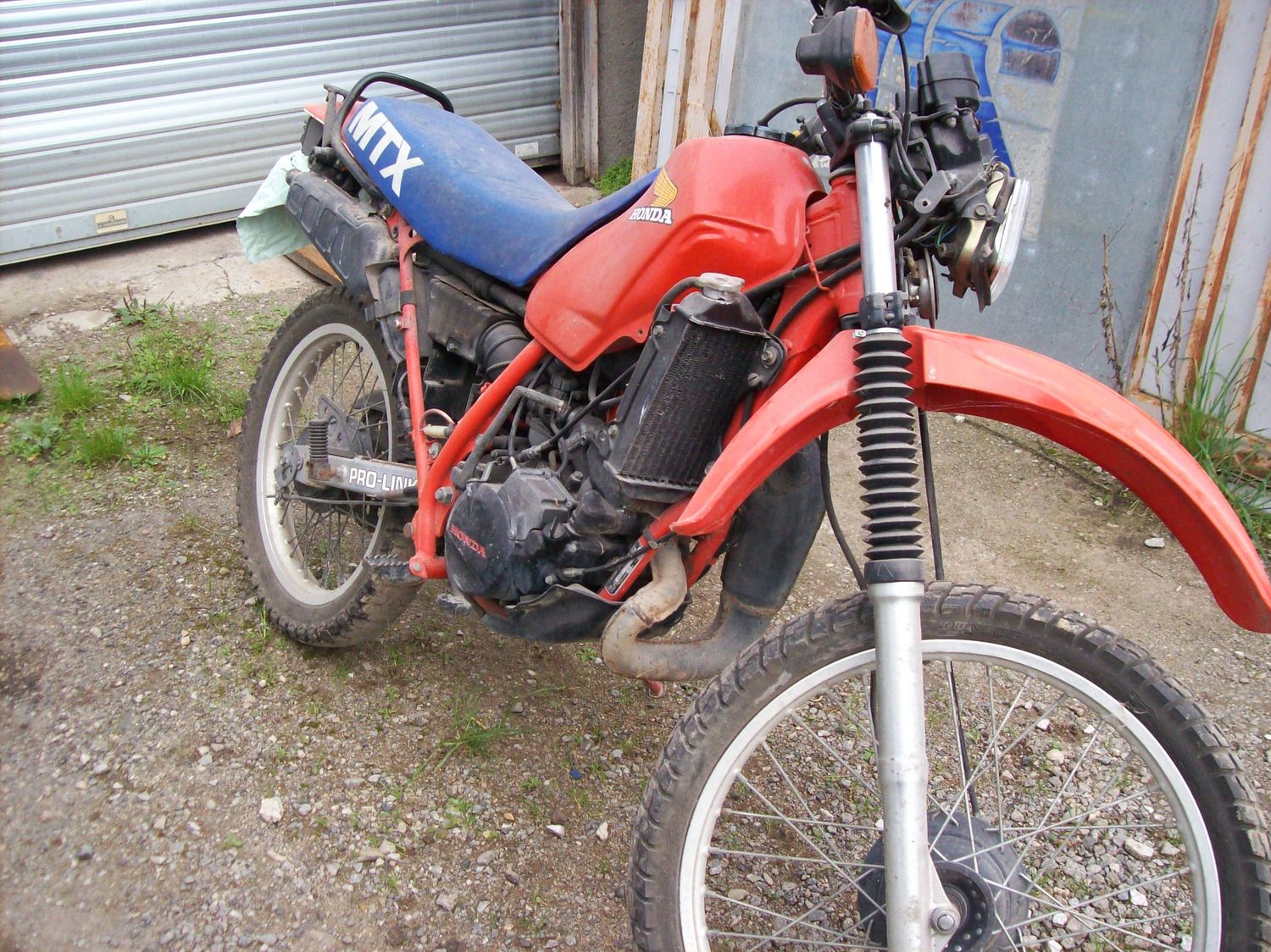 moto complet Honda mtx  1984