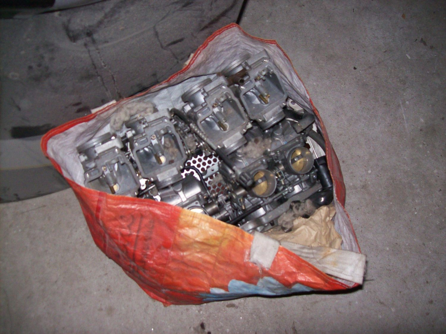 moto complet en lot dépot vente