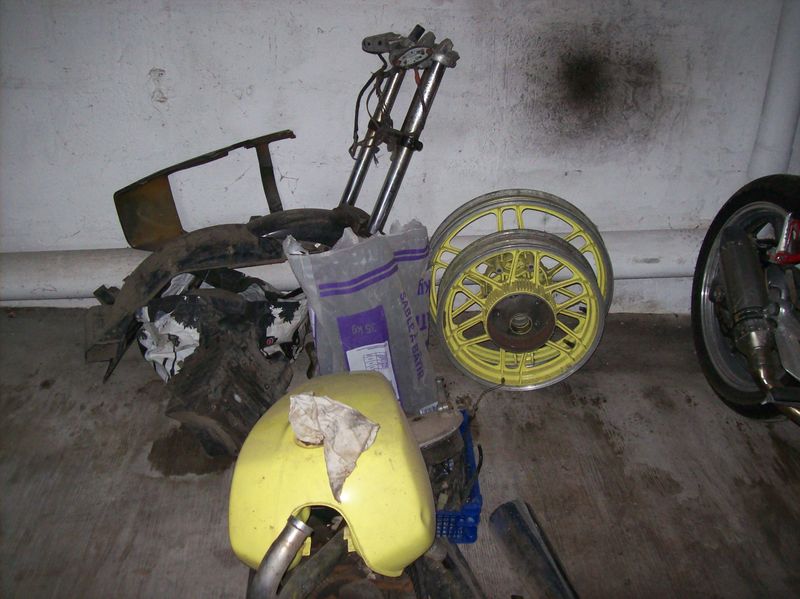 moto complet Honda 650 cbx