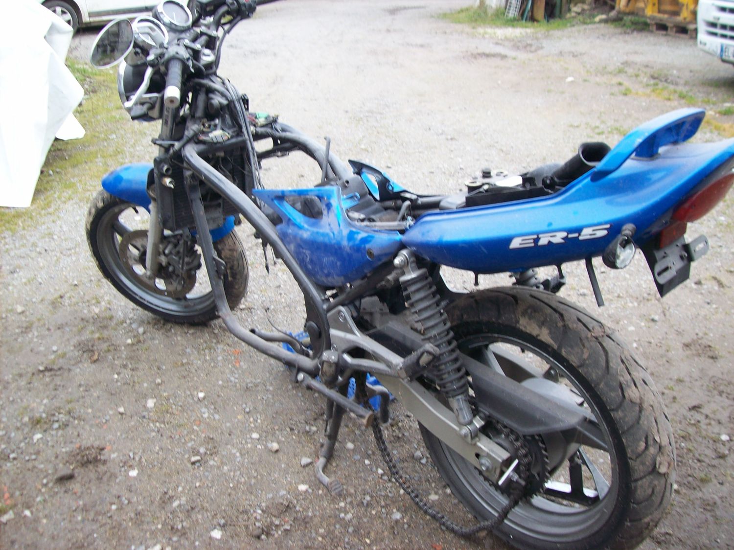 Partie cycle Kawasaki 500 ER - Complet