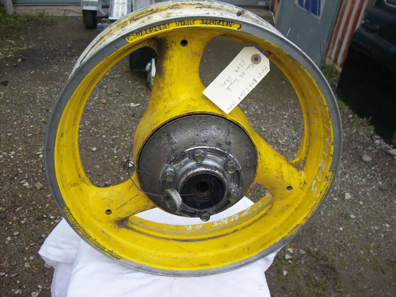 roue arrière  Suzuki gsxr