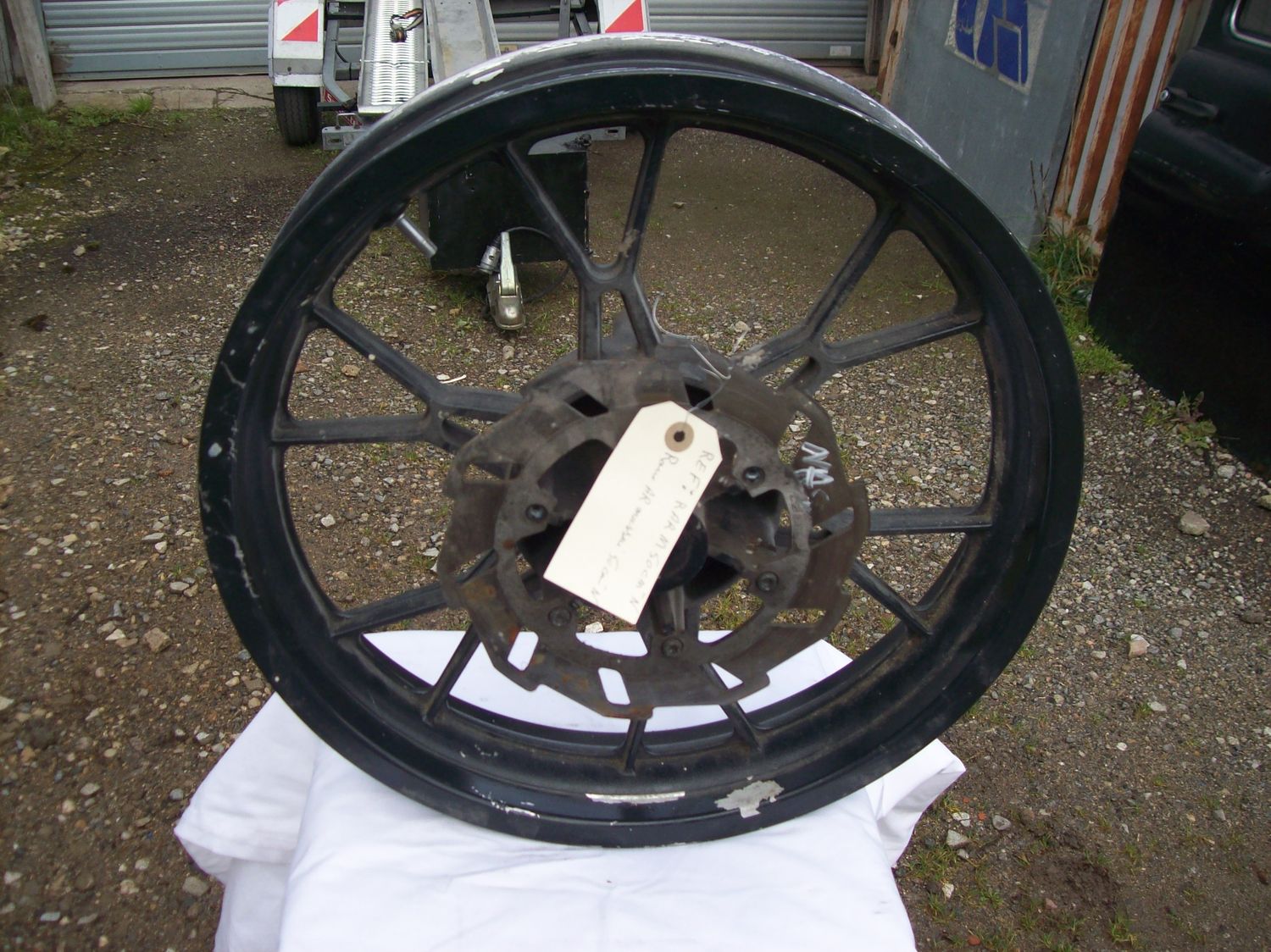 roue arrière massai
