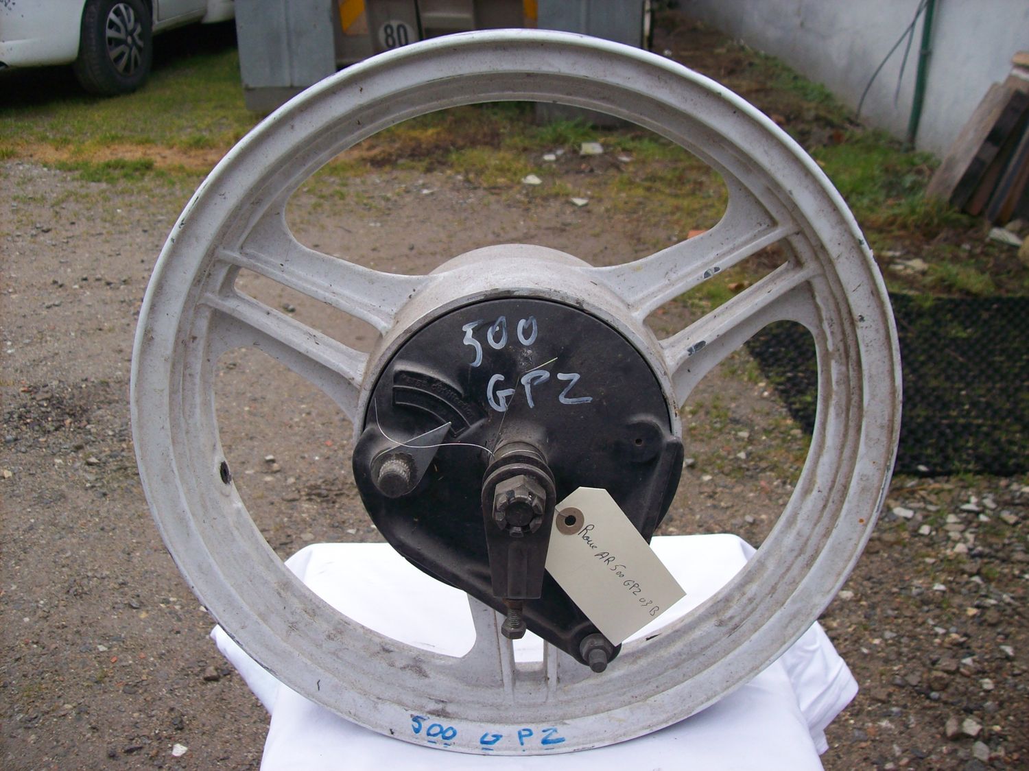 roue arrière Kawasaki 500 gpz