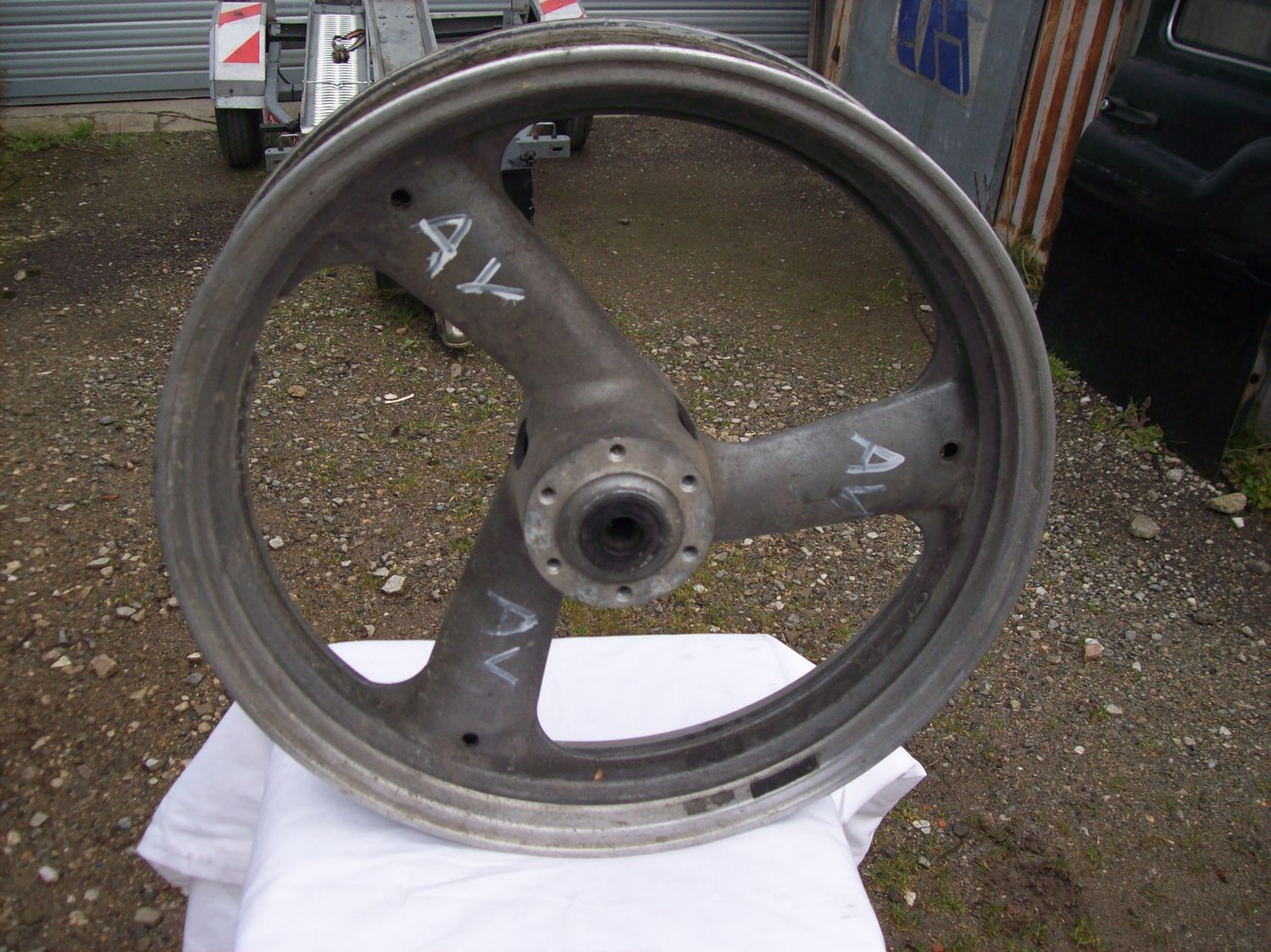 roue avant Yamaha 600 diversion