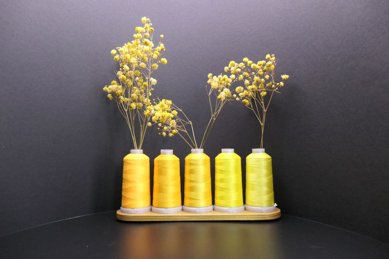 Stiftehalter/ Vase (5er) Gelb Verlauf 1 Stiftehalter/ Vase (5er) Gelb Verlauf 1