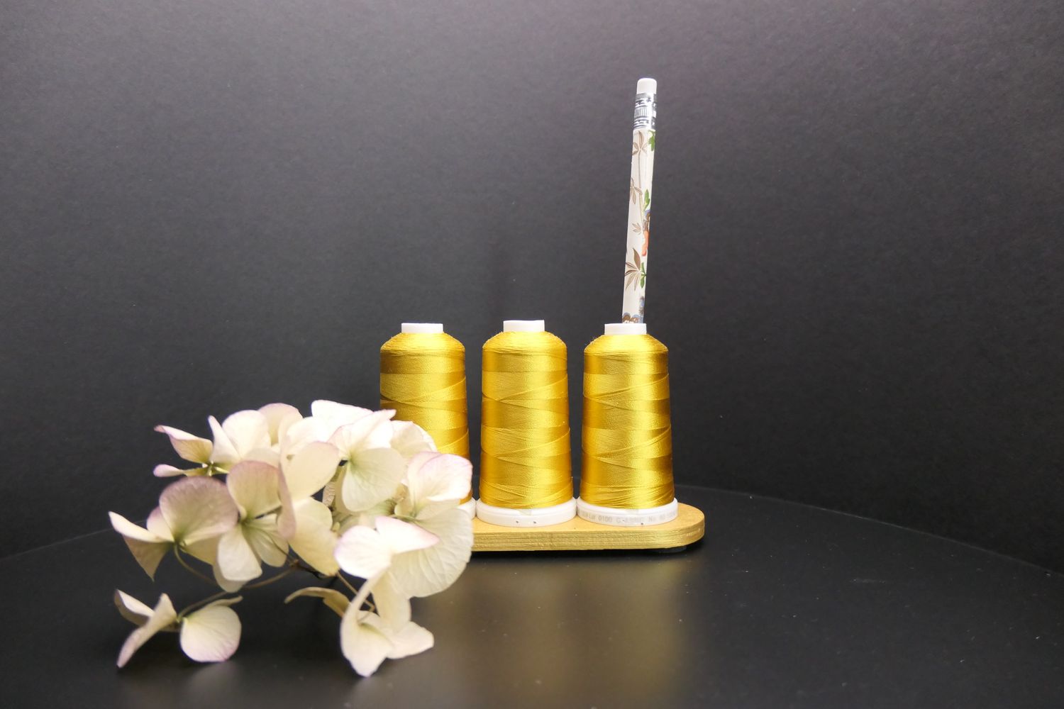 Stiftehalter/ Vase (3er) Gold