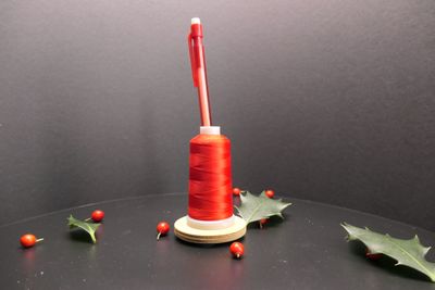 Stiftehalter/ Vase (1er) Rot