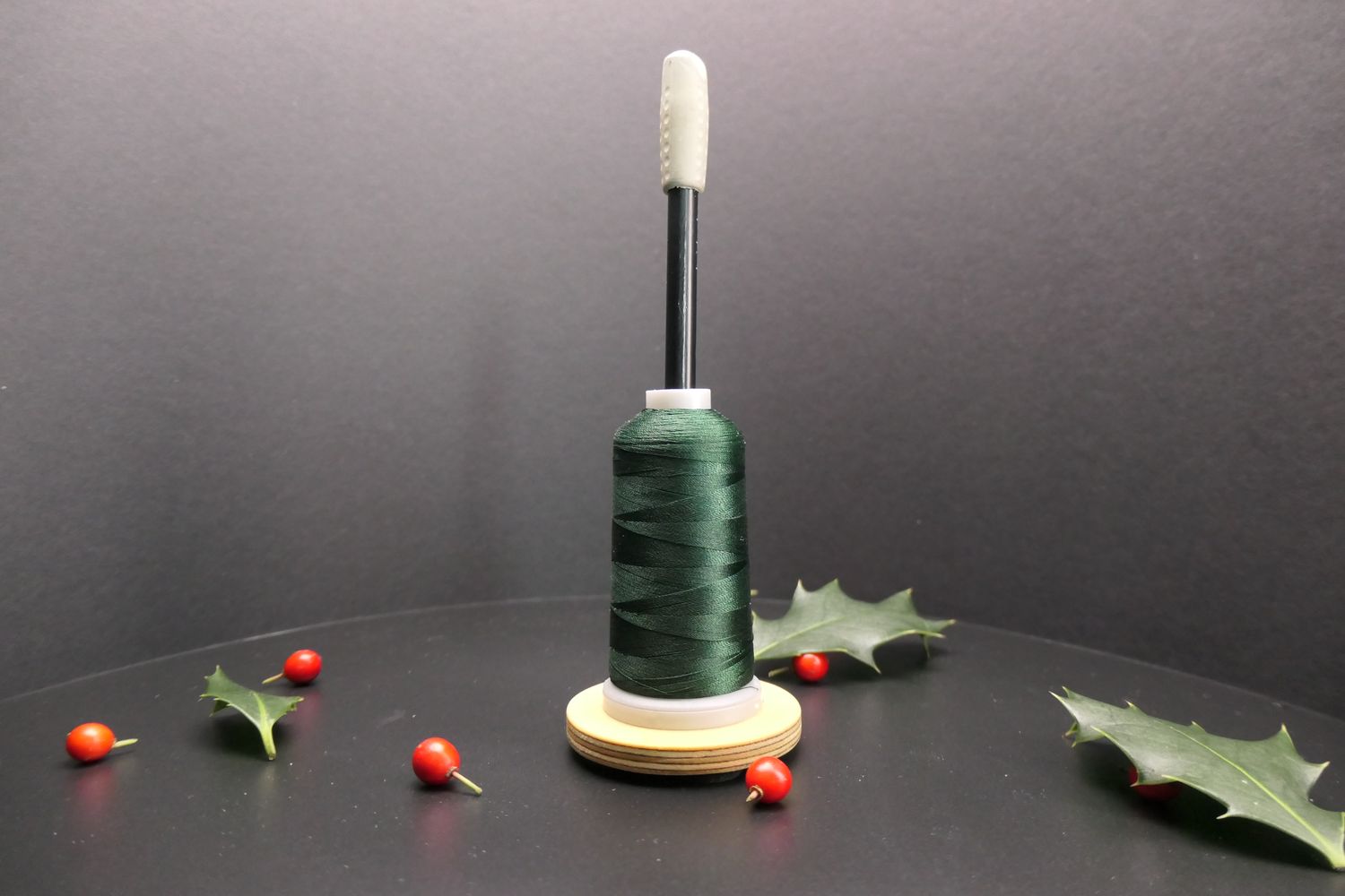 Stiftehalter/ Vase (1er) Grün Tanne