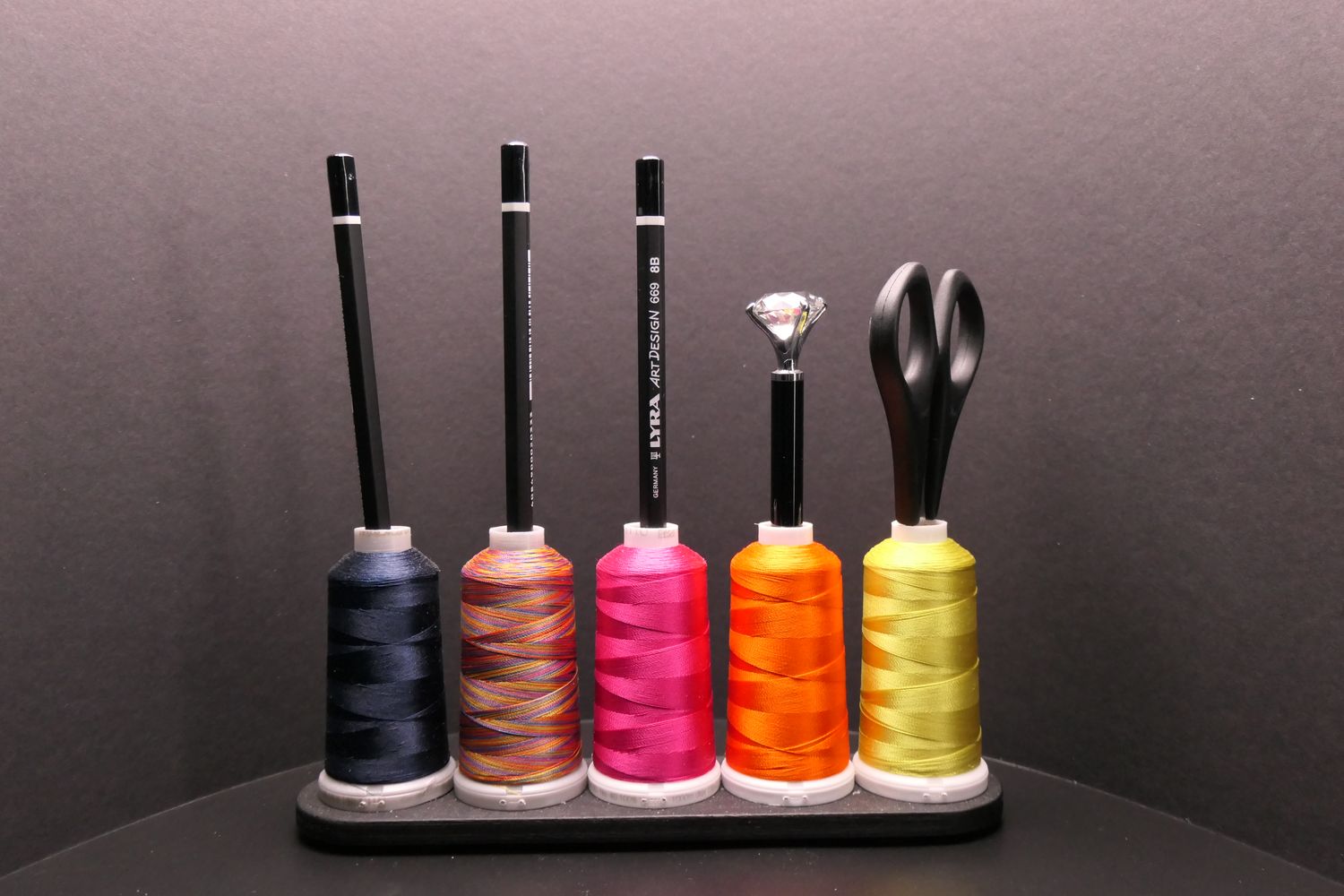Stiftehalter/ Vase (5er) bunt 1