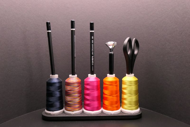 Stiftehalter/ Vase (5er) bunt 1