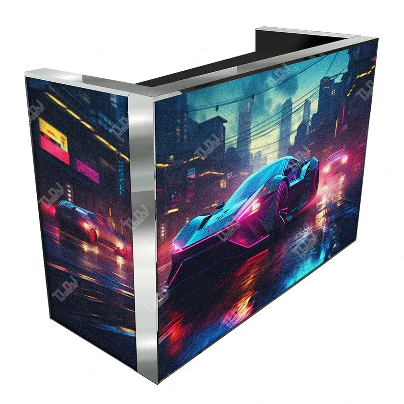 The Ultimate Digital LED Screen DJ Booth