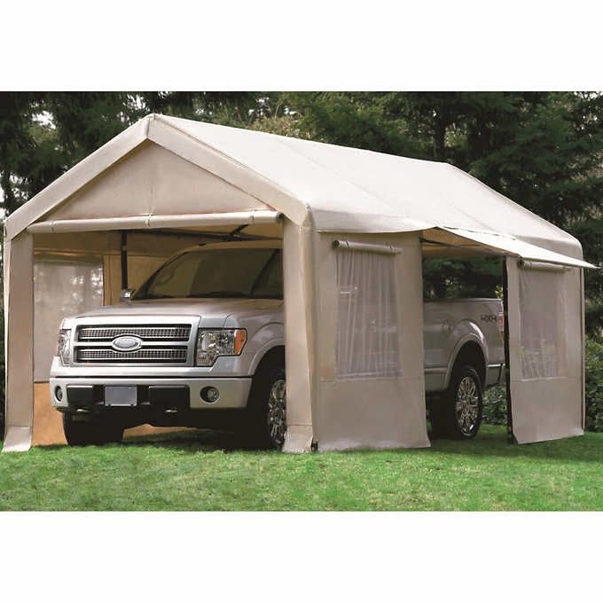 10&#39; X 20&#39; Like New Steel Frame Canopy