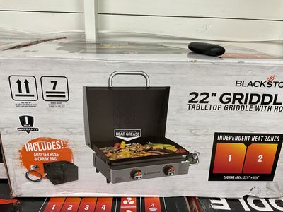 Blackstone Original 22in Griddle w/Hood and Carry Bag