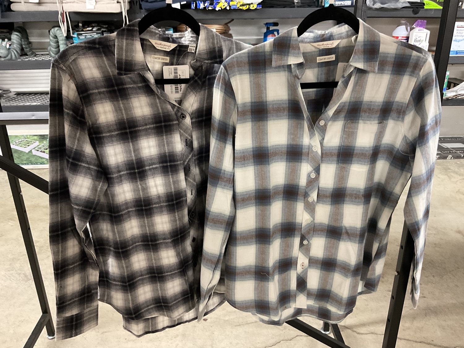 Weatherproof Vintage Womens Flannel Shirt-XXL-Retail-$ 19.99