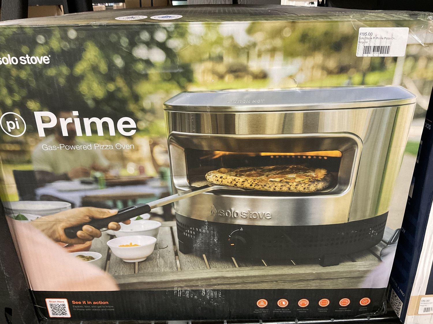 Solo Stove Pi Prime Pizza Oven Bundle, Retail $314.99