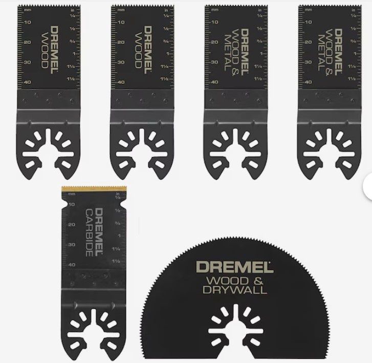 Dremel Multi-Max 6-Piece Blade Set