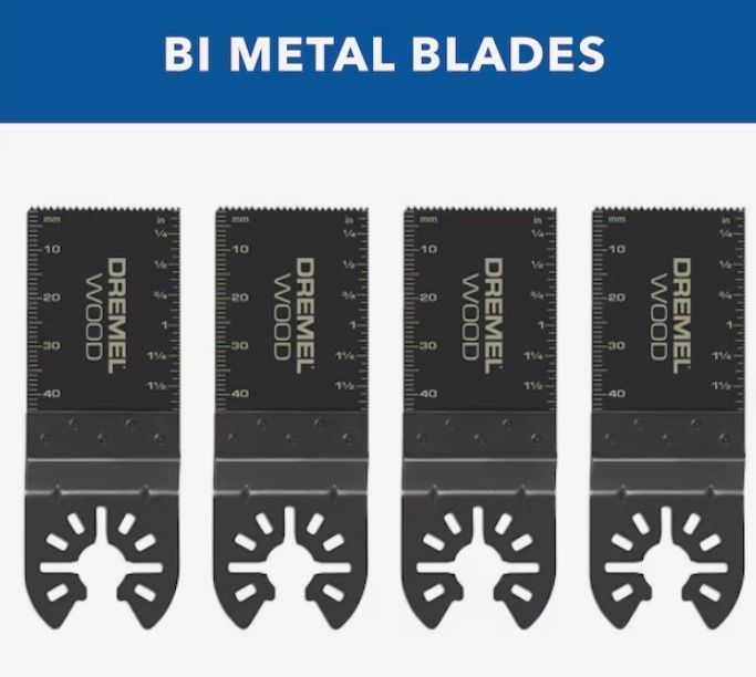 Dremel 4-Pack Tool Blade Steel