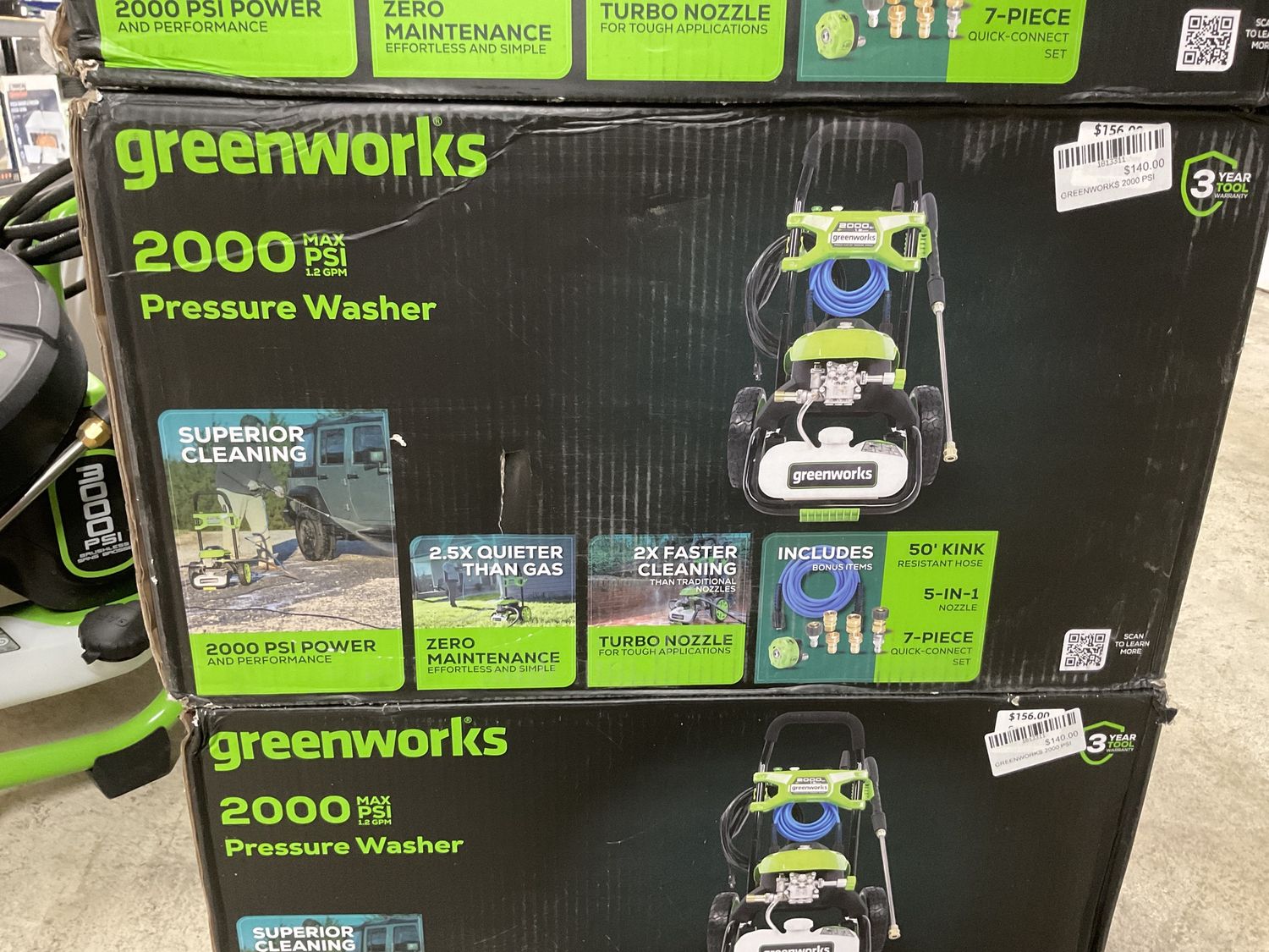 GREENWORKS 2000 PSI