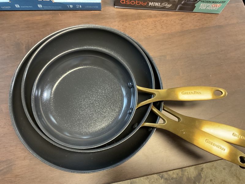 GreenPan Jewel 3-piece Ceramic Non-Stick Skillet Set