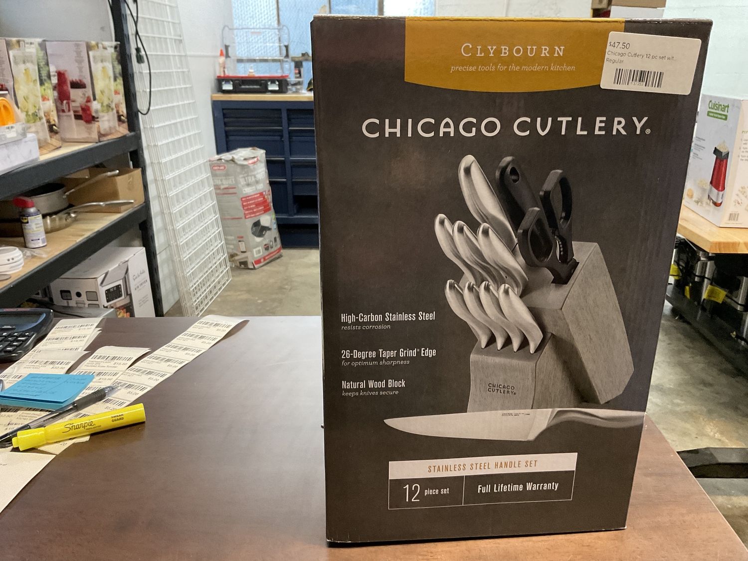 Chicago Cutlery knife Set 12pc