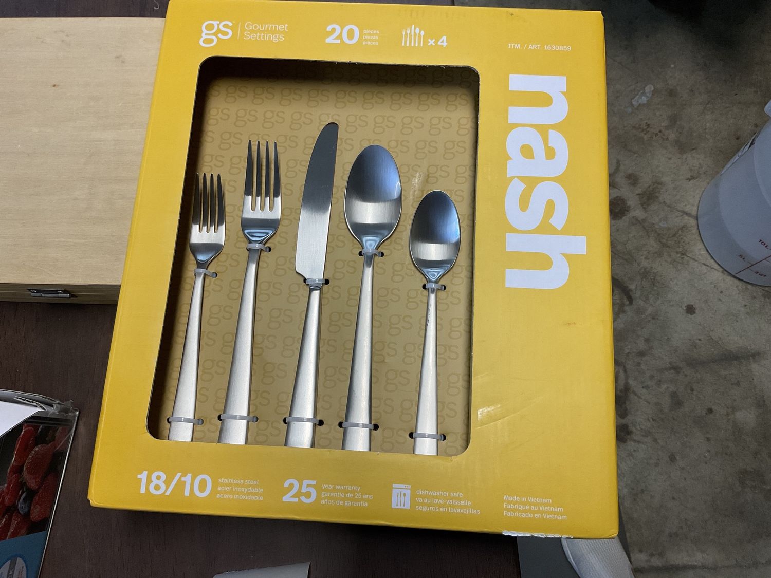 GS 20P FLATWARE NASH/FERN