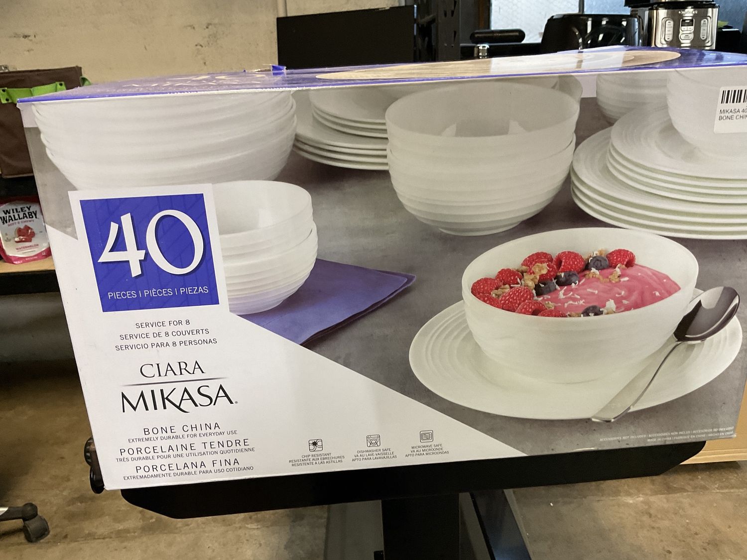 MIKASA  BONE CHINA WHITE