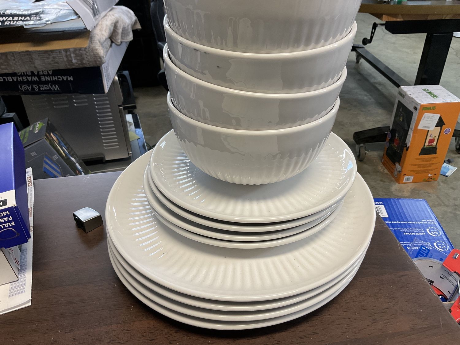 OVERBACK 12PC DINNERWARE