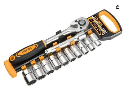 Tolsen Socket Set 1/2″ 12 Pieces